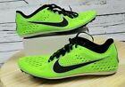 Nike Zoom Victory 3 Sprint Track Spikes Electric Green 835997-300 Men Size 10