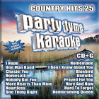 Party Tyme Karaoke - Country Hits 25 (CD+G) 16-Song Jewel Case