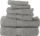 Set of 6 Extra Large Cotton Bath Towels For Bathroom Absorbent Shower Towel Bulk