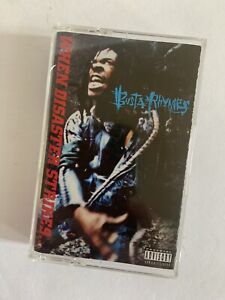 Busta Rhymes ‎When Disaster Strikes Cassette Tape 62064-4 Elektra Rap Hip Hop