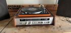 vintage home stereo system with turntable
