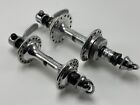 Campagnolo Record Low Flange Hubset 36h 100mm 126mm Italian Thread Vintage NICE