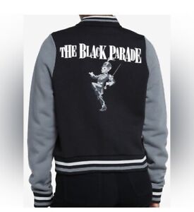 My Chemical Romance MCR The Black Parade Girls Varsity Jacket Sz XS. New W/ Tags
