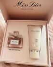 Miss Dior Travel Gift Set Eau De Parfum EDP 5ml/Moisturizing Body Milk 20ml NIB