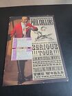 PHIL COLLINS Serious Tour 1990 Concert Program Booklet With Tickets