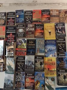 Lot of 10 John Grisham Legal Thriller Mystery ALL Paperback PB Books *RANDOM MIX