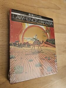 Lawrence of Arabia 4K / Blu Ray Steelbook BRAND NEW SEALED U.S. Release Limited
