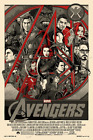 Avengers Mondo poster Screenprint Variant by Tyler Stout
