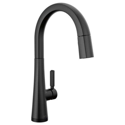 Delta Monrovia Touch2O Pull-Down Kitchen Faucet MatteBlack-Certified Refurbished