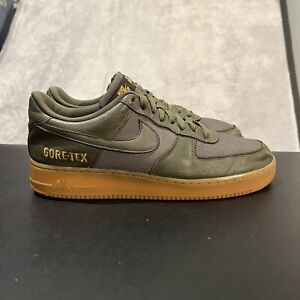 Nike Air Force 1 Low Men's 11.5 Medium Olive CK2630-200 Athletic Sneakers