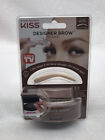 As Seen on TV Designer Brow Stamp by KISS Perfect Eyebrow Dark Brown Glamorous