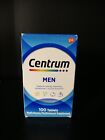 Centrum Multivitamin for Men 100 tabs Multimineral Supplement Exp. 01/2025+