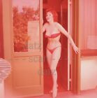 1950s Vogel Transparency-sexy pinup girl Charlotte Ball in red lingerie v309291