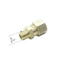3 Pcs Brass Compression Fitting Male Connector 3/8