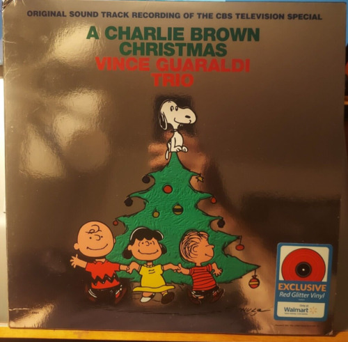 Vince Guaraldi Trio – A Charlie Brown Christmas (Red Glitter Vinyl)  RE6-7/ VG++