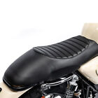US Hump Flat Brat Cafe Racer Saddle Seat Black For Honda CB Yamaha XJ Suzuki GS (For: Triumph Thruxton)