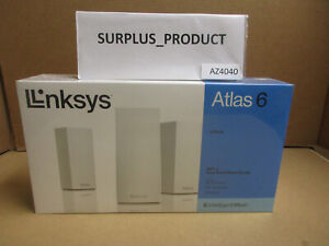 LINKSYS MX2003 VELOP ATLAS 6 WI-FI SYSTEM, SET OF 3 ROUTERS - NEW IN BOX