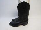 Ariat Mens Size 10.5 EE Black Leather Cowboy Western Boots