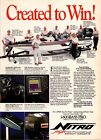Nitro Bass Boats-Fishing Champions-Vintage Print Ad  1994