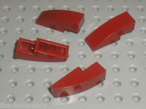 LEGO DkRed Slope Brick Curved ref 50950 / Set 75135 9536 7961 9497 75099 8088..