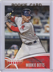 MOOKIE BETTS ROOKIE CARD 2014 Topps Baseball RC Boston Red Sox Baseball DODGERS!