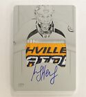 New Listing2013-14 National Treasures Magnus Hellberg 1/1 Logo Patch Auto Printing Plate RC