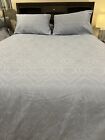 Tommy Bahama Queen Size Blue Comforter And Shams Nice Design