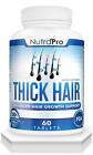 Thick Hair Growth Vitamins– Hair Growth With DHT Blocker Stimulates Faster Ha...