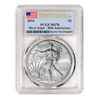 2016 $1 American Silver Eagle MS70 PCGS - First Strike