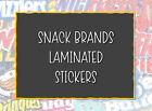 Snack Brand Logo Inspired Vinyl Stickers | Laptop Waterbottle Phone Case
