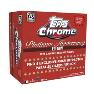 2021 Topps Chrome Platinum Anniversary Baseball #501-700 You Pick/Choose Set