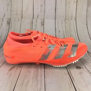 Adidas Adizero Ambition M Track Spikes Mid Distance Coral Mens Choose Size