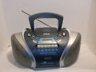 Vintage Boom Box Radio - RCA Portable AM/FM CD/Cassette Player #RCD 123