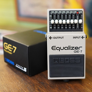 BOSS GE-7  Graphic Equalizer 7-band EQ 100Hz-6.4KHz Guitar Effect Pedal