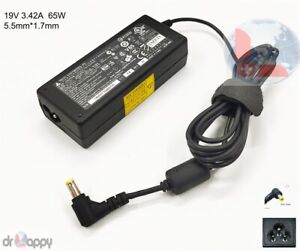 65W AC Adapter Power for Acer Gateway LT2023u LT2030u LT2104 LT2105u LT2802u