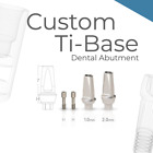 Ti-base Dental Abutment with 1mm &2mm Gum Height- We have all Implant System