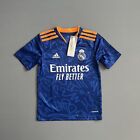 Real Madrid Jersey 2021-2022 Away Size XS 7-8Y Boys Soccer Shirt GR3985 Adidas