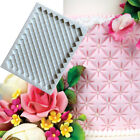 Knitting Silicone Fondant Embosser Mould Sugarcraft Cake Border Decorating Mold