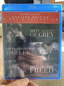 Fifty Shades Of Grey 3 Blu-Ray & Digital Movie Set.