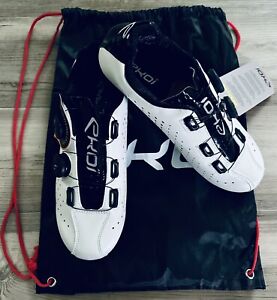 New Ekoi R4 EVO White Road Cycling Shoes / EU 42 / US 9.0