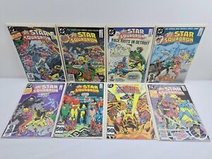 All-Star Squadron DC Comics Lot Of 8 Comic Books 1983 Run