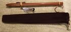 NEW PLC WOODEN FLUTE NATIVE AMERICAN G # 222 WITH SOFT CARRYING CASE