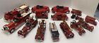 Vintage Diecast Fire Truck Lot Of 15- Various Sizes