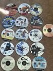 Bulk Lot of 16 Ps1 And Ps2 Games Without Cases Untested.