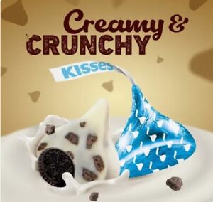 HERSHEY'S KISSES Cookies 'N' Cream - Chocolate Candies, BULK BAGS VALUE LIMITED!