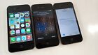Lot Of 3 - Apple iPhones A1387 A1332 - Locked iPhone 4