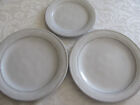 Laurie Gates Valencia-Terra Cotta,Rustic, Gray- 2 Dinner Plates & 1 Salad Plate