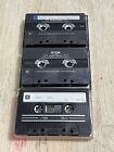 Lot of 3 TDK SA60 Cassette Tapes 60 Min High Bias Type II Sold As Blank