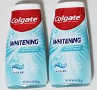 SET OF 2 COLGATE Whitening 2 in 1 Liquid Gel Toothpaste Crystal Mint 4.6 oz