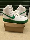 Nike Air Force 1 '07 High Lucky Green Size 9 CLEAN CK7794-100